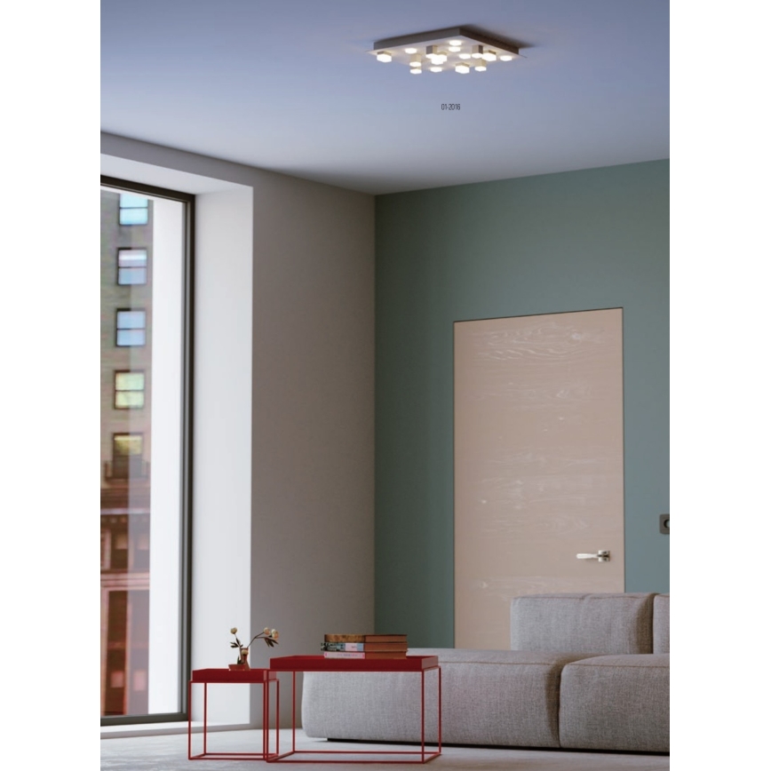 Redo 01-2016 - LED-kattovalaisin PIXEL LED/48W/230V 3000K 45x45 cm valkoinen