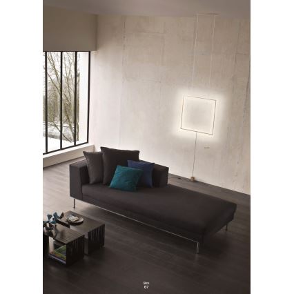 Redo 01-2134 - LED lattiavalaisin SLICK LED/28W/230V musta