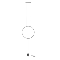 Redo 01-2197 - LED lattiavalaisin SLICK LED/19W/230V musta