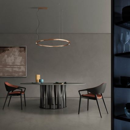 Redo 01-2209 - LED-kattokruunu johdossa UNION LED/68W/230V CRI 90 3000K halkaisija 120 cm kulta