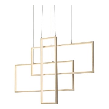 Redo 01-2314 - himmennettävä LED-riippuvalaisin kaapelilla PLANA LED/60W/230V kultainen