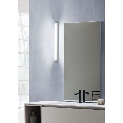 Redo 01-2331 - TASK LED valaistu kylpyhuonepeili LED/24W/230V 120 cm CRI 90 IP44 kiiltävä kromi