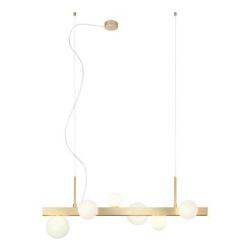 Redo 01-2374 - Kattokruunu johdossa GOJI 6xG9/28W/230V kulta