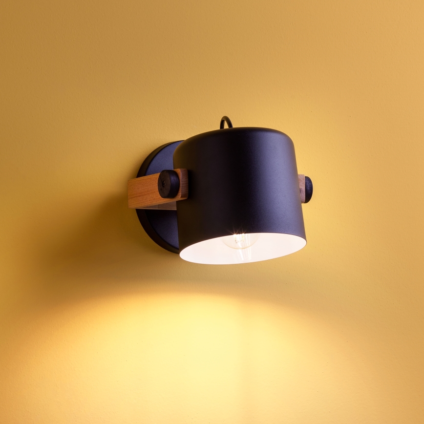 Redo 01-2399 - Seinävalaisin POOH 1xE27/42W/230V pyökki