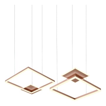 Redo 01-2616 - himmennettävä kaapelilla ripustettava LED-riippuvalaisin SIGUA LED/137W/230V CRI 90 ruskea