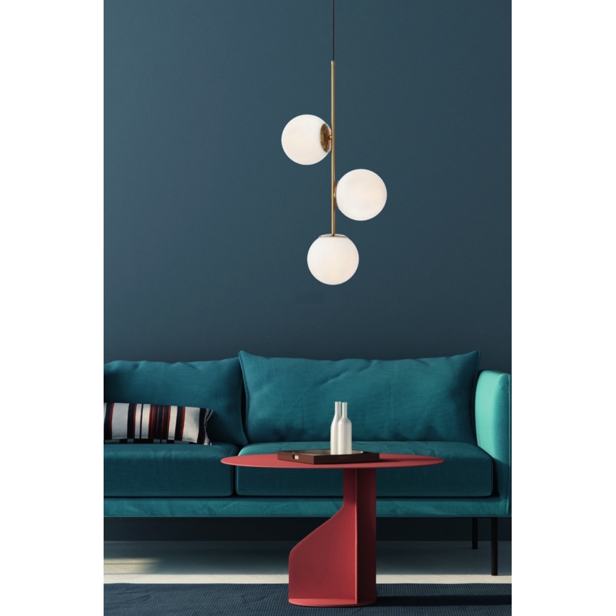 Redo 01-2627 - Kattokruunu johdossa NIVA 3xE14/28W/230V