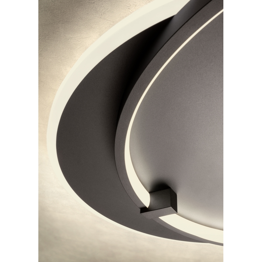 Redo 01-2660 - LED-kattovalaisin ARP LED/45W/230V musta