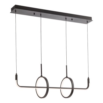 Redo 01-2705 - LED-riippuvalaisin vaijerilla OLIMP LED/40W/230V 3000/4000/6500K musta