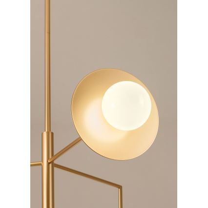 Redo 01-2735 - Varrellinen kattokruunu PLATO 8xG9/10W/230V kultainen