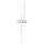 Redo 01-2744 - LED-seinävalaisin TANGENT LED/13W/230V 3000K 63,4 cm CRI 90 valkoinen