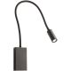 Redo 01-2755 - LED-seinävalaisin WALLIE LED/3W/230V USB CRI 90 musta