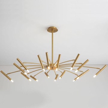 Redo 01-2776 - Riippukattokruunu RAYEN 16xG9/10W/230V pronssi