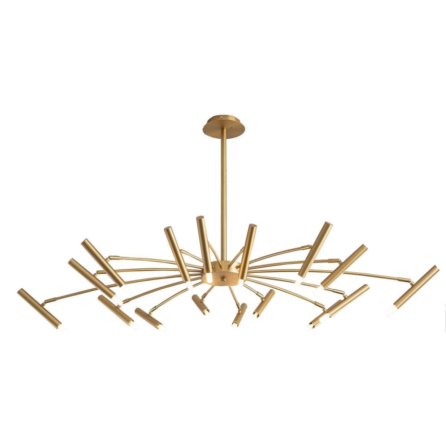 Redo 01-2776 - Riippukattokruunu RAYEN 16xG9/10W/230V pronssi