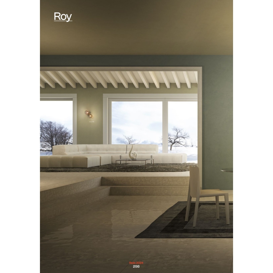 Redo 01-2778 - Seinävalaisin ROY 2xG9/10W/230V