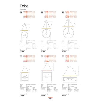 Redo 01-2819 - Himmennettävä LED-seinävalaisin FEBE LED/24W/230V musta