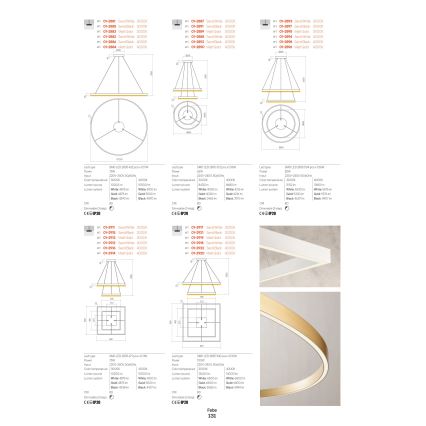 Redo 01-2819 - Himmennettävä LED-seinävalaisin FEBE LED/24W/230V musta