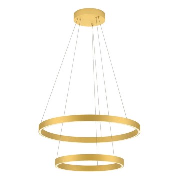 Redo 01-2889 - Himmennettävä LED-riippuvalaisin kaapelilla FEBE LED/62W/230V kullanvärinen