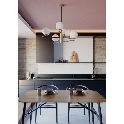 Redo 01-2950 - Riippukattokruunu ESSENTIAL 6xE14/28W/230V