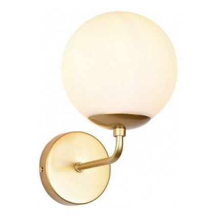 Redo 01-3147 - Seinävalaisin BOWLING 1xE27/42W/230V kulta