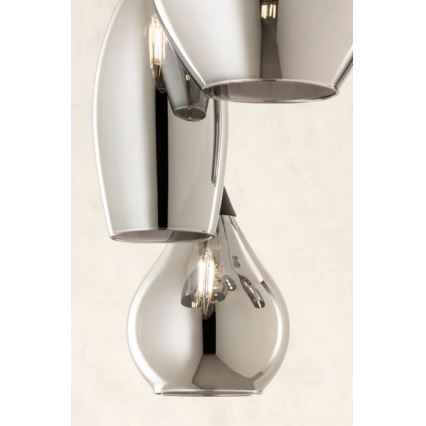 Redo 01-3190 - Kattokruunu johdossa TANNER 1xE14/28W/230V halkaisija 15 cm