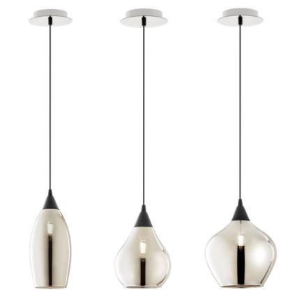 Redo 01-3190 - Kattokruunu johdossa TANNER 1xE14/28W/230V halkaisija 15 cm