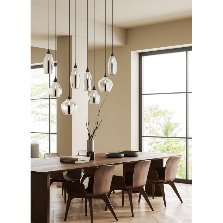 Redo 01-3195 - Kattokruunu johdossa TANNER 8xE14/28W/230V