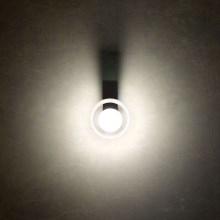 Redo 01-3240 - LED-seinävalaisin SINCLAIR LED/6,5W/230V CRI 93 IP21 musta