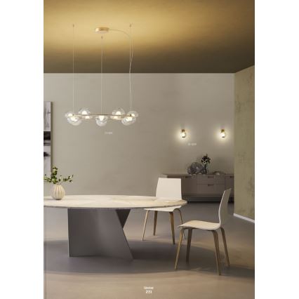 Redo 01-3240 - LED-seinävalaisin SINCLAIR LED/6,5W/230V CRI 93 IP21 musta