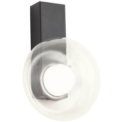 Redo 01-3240 - LED-seinävalaisin SINCLAIR LED/6,5W/230V CRI 93 IP21 musta