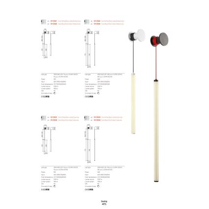 Redo 01-3304 - SWING himmennettävä LED-seinävalaisin LED/16W/230V 3000/4000K CRI 90 musta