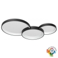 Redo 01-3375 - COMBI LED himmennettävä kattovalaisin LED/72W/230V 3000/4000/6000K CRI98 musta
