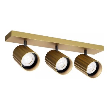 Redo 01-3405 - DELPHI-kohdevalaisin 3xGU10/7W/230V, kultainen