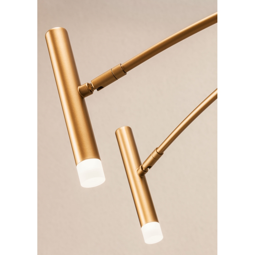 Redo 01-3448 - RAYEN himmennettävä kattokruunu varrella LED/60W/230V CRI 90 kullanvärinen