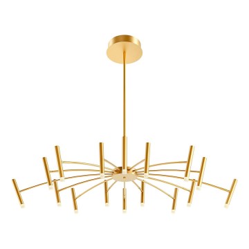 Redo 01-3450 - Himennettävä LED-kattokruunu varrella RAYEN LED/80W/230V CRI 90 kultainen