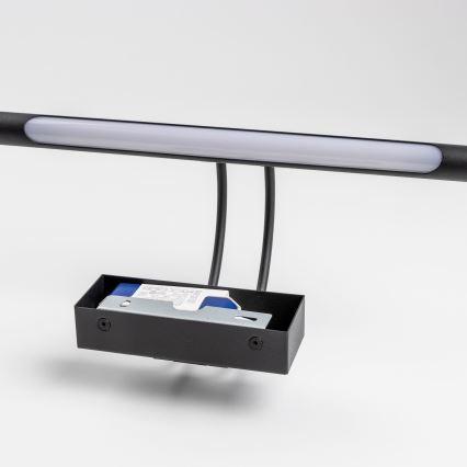 Redo 01-3471 - LED-kuvavalo IKON LED/16,4W/230V 61,5 cm CRI 92 musta