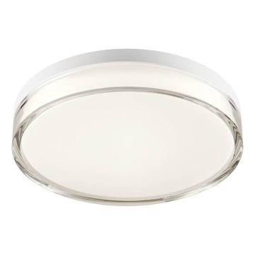 Redo 01-3732 - LED-kylpyhuoneen kattovalaisin FRISBI LED/18W/230V halkaisija 28 cm CRI 90 3000/4000K IP44 valkoinen