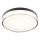Redo 01-3736 - LED-kylpyhuoneen kattovalaisin FRISBI LED/18W/230V halkaisija 28 cm CRI 90 3000/4000K IP44 musta