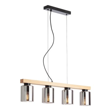 Redo 01-3986 - Kattokruunu johdossa ROTIS 4xE27/15W/230V