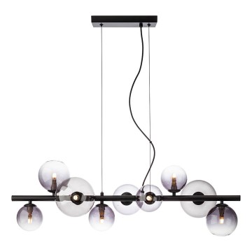 Redo 01-3989 - Kattokruunu johdossa ASTRA 9xG9/8W/230V musta