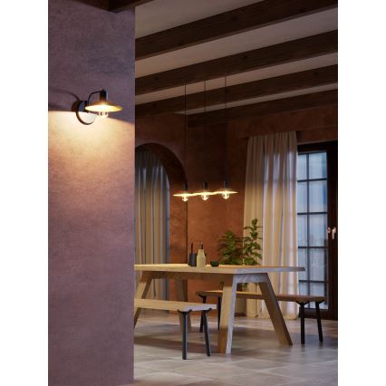 Redo 01-4056 - Kattokruunu johdossa FRESNO 3xE27/42W/230V