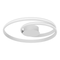Redo 01-4357 - Himennettävä LED-kattovalaisin TORSION LED/40W/230V 2700/3000/4000K CRI 90 Ø 56 cm valkoinen