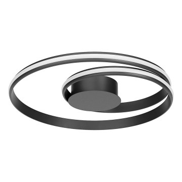 Redo 01-4359 - TORSION himmennettävä LED-kattovalaisin, 40 W, 230 V, 2700/3000/4000 K, CRI 90, halkaisija 56 cm, musta