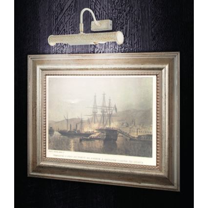 Redo 02-844 - Tauluvalaisin CAIRO 2xE14/28W/230V 36 cm valkoinen