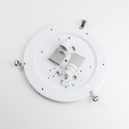 Redo 05-393 - Kattovalaisin VIRGINIA 2xE27/42W/230V, halkaisija 40 cm, harmaa