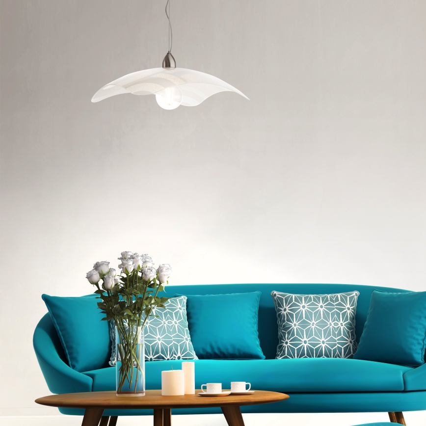 Redo 05-877 - COCOON-riippuvalaisin johdolla 1xE27/42W/230V kermanvärinen