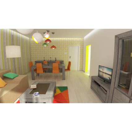 Redo 06-032 - Kattokruunu narulla COLINE 1xE27/42W/230V