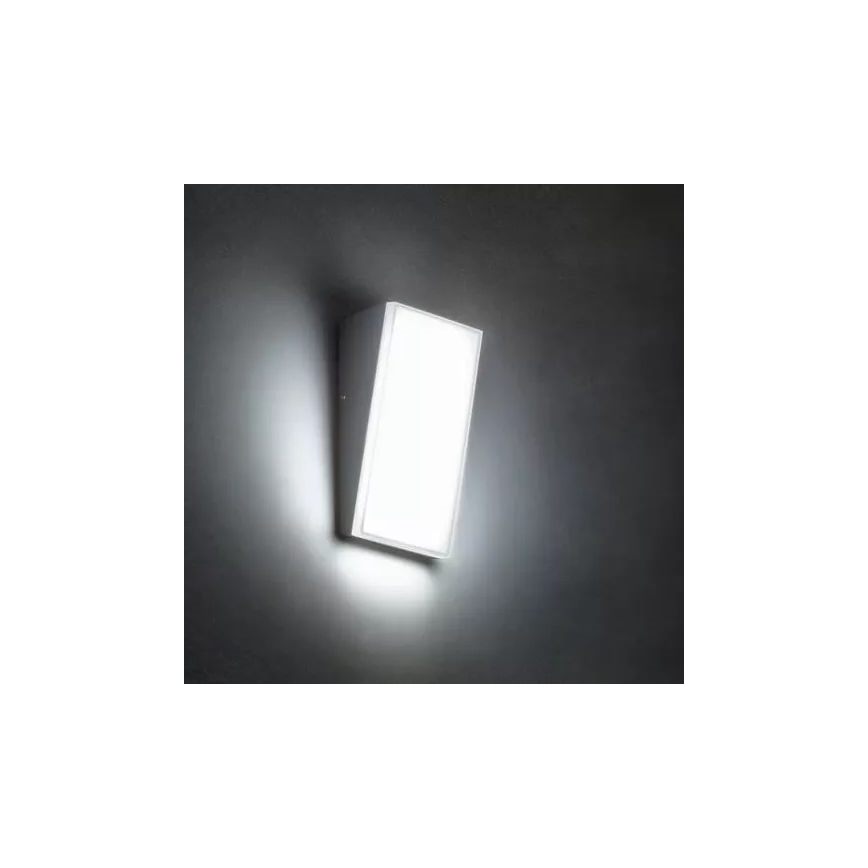 Redo 90019 - LED Ulkoseinävalaisin TOKYO LED/12W/230V 3000K IP54 harmaa