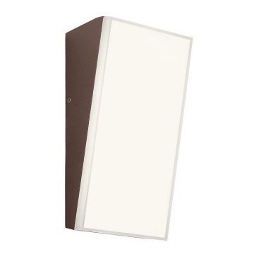Redo 90021 - LED ulkoseinävalaisin TOKYO LED/12W/230V 3000K IP54 ruskea