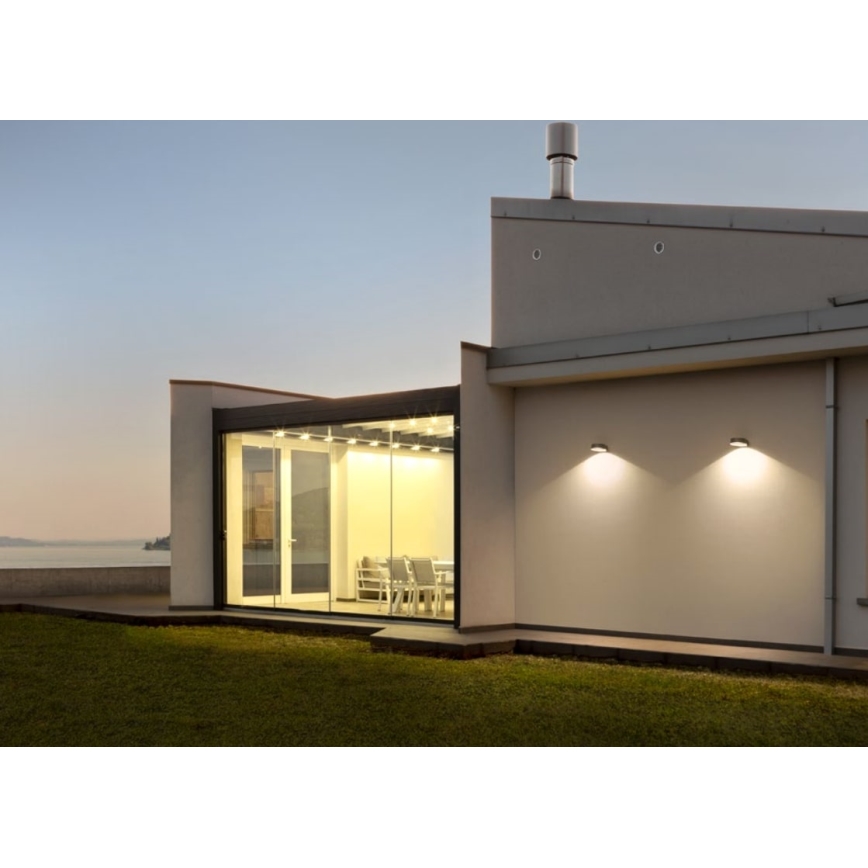 Redo 90046 - LED-ulkoseinävalaisin PHASER LED/12W/230V IP54