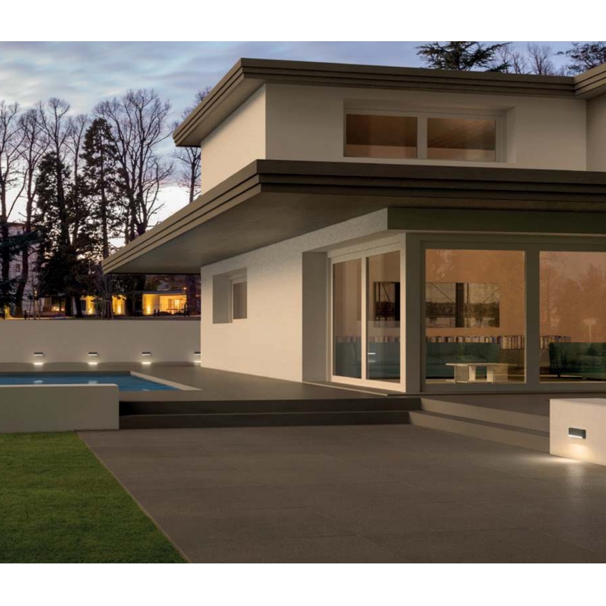 Redo 90070 - LED ulkoseinävalaisin SAPO LED/3W/230V IP65